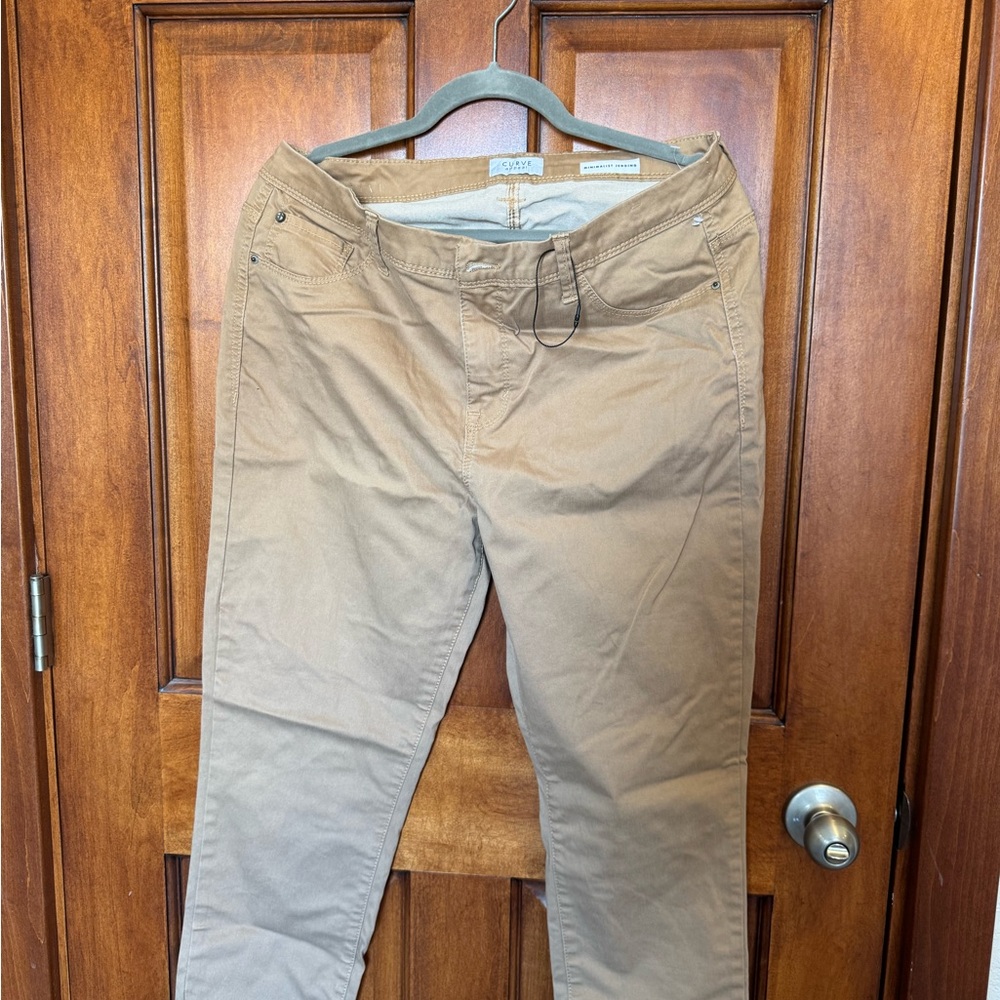 Tan Casual Pants